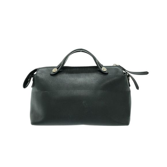 Pre Loved Fendi Sleek  Leather Handbag with Zippered Pockets - Picture 3 of 15